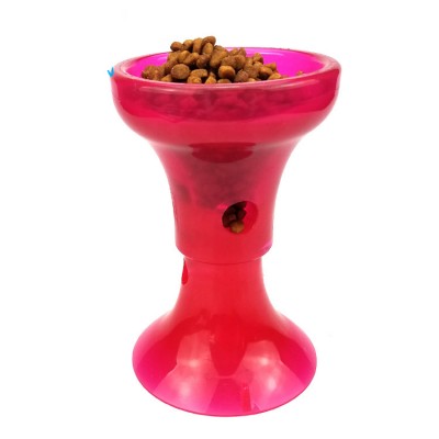 Dog food leakage toy with suction cup